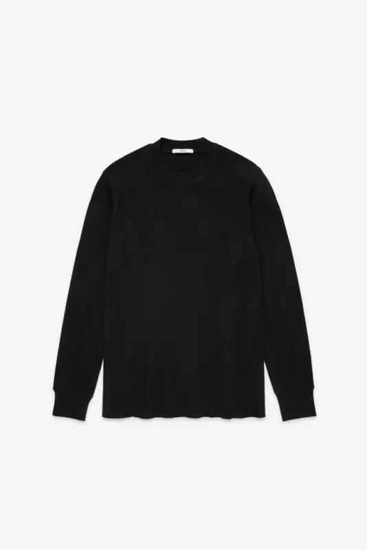 90s Waffle Longsleeve – Black online