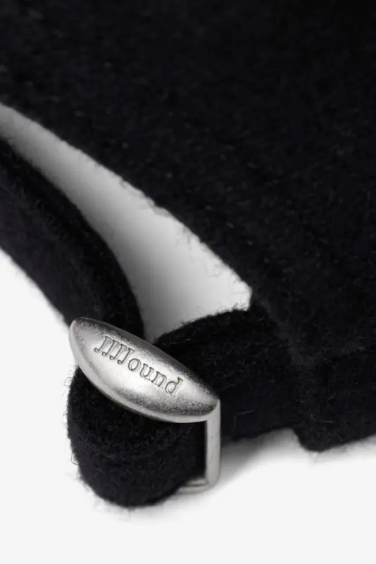 Logo Weekend Heavy Wool Cap – Black online