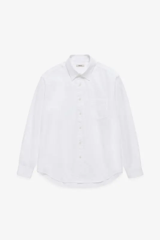 Poplin Big Shirt – White online