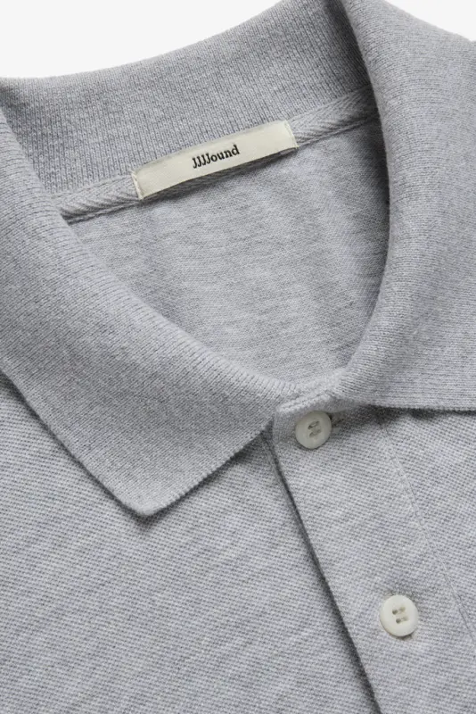 Polo Shirt – Grey Mix online