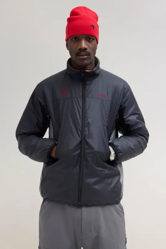 JJJJound Descente Reversible Jacket – Black/Charcoal online