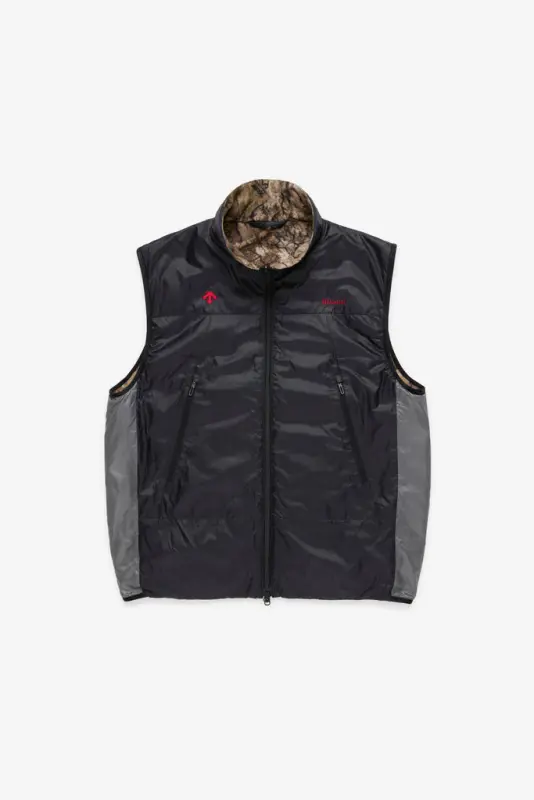 JJJJound Descente Reversible Vest – Black/Charcoal online