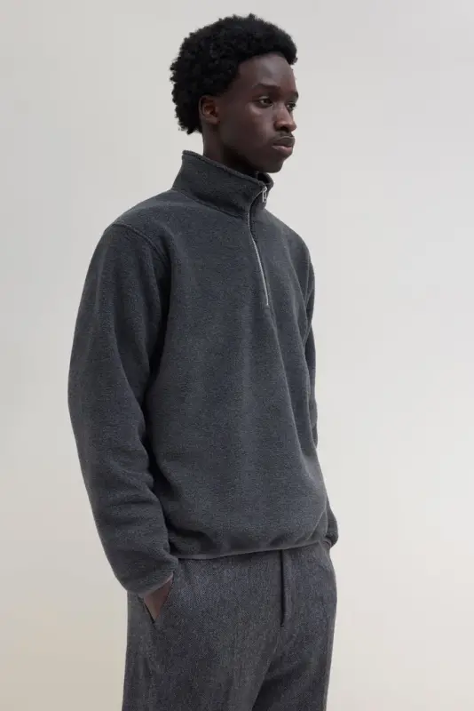 Quarter Zip Camper Polar – Charcoal online