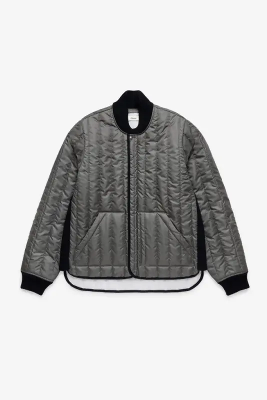 Quilted Jacket – Dark Olive online
