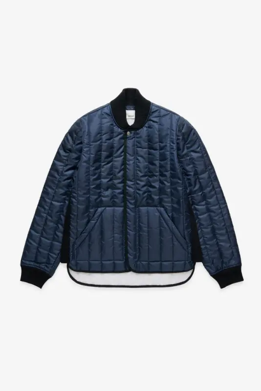 Quilted Jacket – Navy online