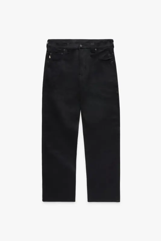 Relaxed Selvedge Denim Jeans – Black online