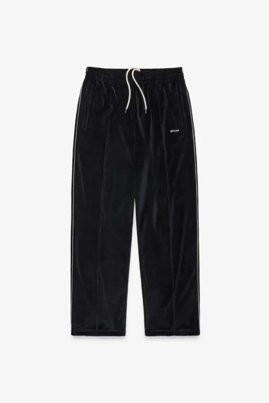 Relaxed Velour Track Pant – Black online