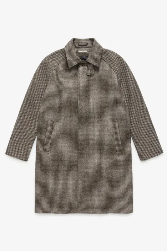 Relaxed Wool Jacket – Brown Houndstooth online