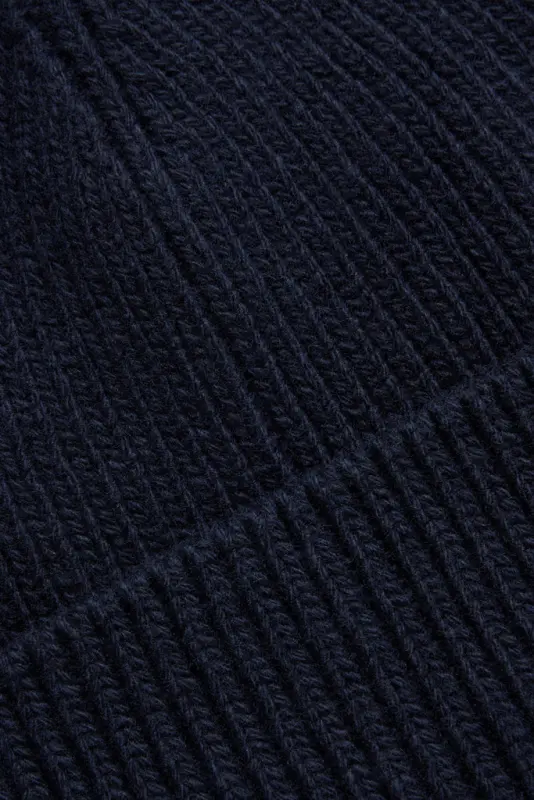 Single Layer Wool Watch Cap – Navy online