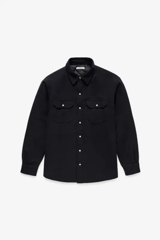 Thermal Flannel Shirt – Black online