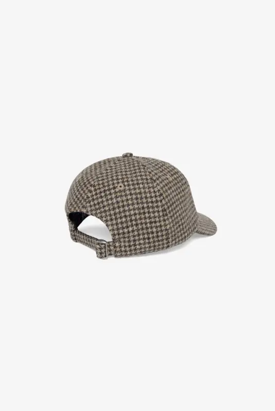 Weekend Wool Cap – Brown Houndstooth online