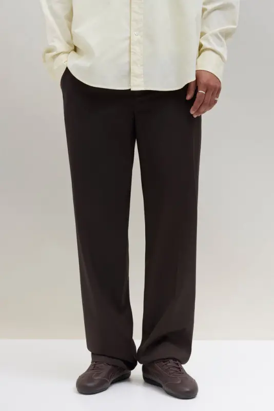 Wool Trouser – Brown online