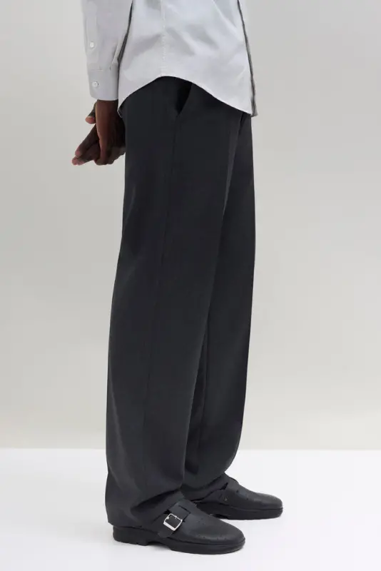 Wool Trouser – Charcoal online